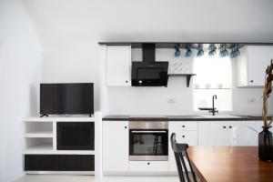 Cucina o angolo cottura di Aleria Luxury Cave Santorini