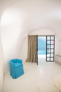 Letto o letti in una camera di Aleria Luxury Cave Santorini