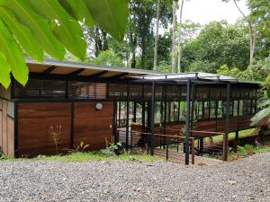 Zahrada ubytování La Shamana - Ecological Concept in Jungle