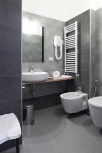 Koupelna v ubytování Motel Karibe