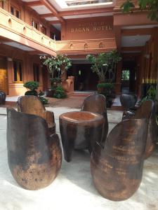 Zona d'estar a A Little Bit of BAGAN HOTEL
