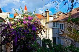 Zahrada ubytování Romantic Rooms Gena