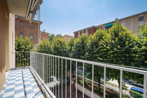 A balcony or terrace at Sant'Orsola Colorful Huge Apartment