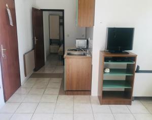 Kuchyňa alebo kuchynka v ubytovaní San Rocco Lumbarda