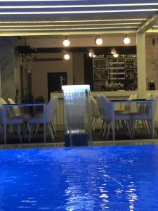 The swimming pool at or close to Crystal villas & suites