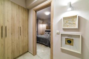 A bed or beds in a room at Modern Flat