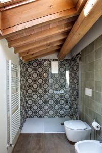 Phòng tắm tại Podere Castagne