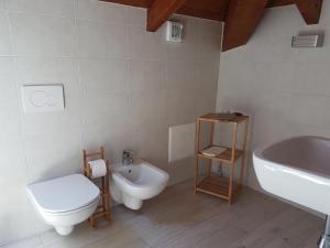 Koupelna v ubytování B&B da Mary