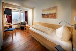 TV a/nebo společenská místnost v ubytování Hotel Gasthof zur Post