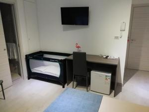 Posteľ alebo postele v izbe v ubytovaní Flamingo Rooms