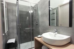 Koupelna v ubytování Motel Karibe + 21 fotografií