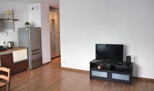 Kuchyňa alebo kuchynka v ubytovaní Apartament Spacerowa