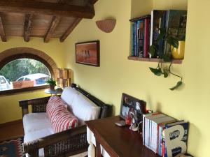 Posezení v ubytování Casa del Sole