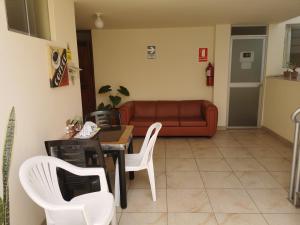 Posezení v ubytování Residencial Mamamia