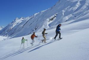 Alp Chalet in Kappl bei Ischgl semasa musim sejuk