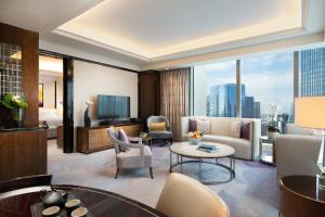 Χώρος καθιστικού στο Fairmont Chengdu