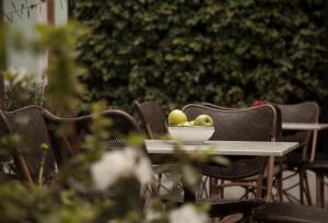 Um jardim em Hotel B