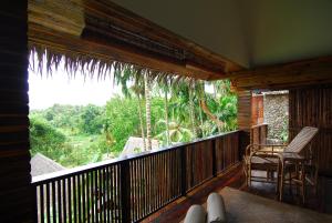 Balcone o terrazza di Palau Plantation Resort