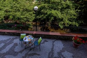 A garden outside Il Rifugio