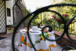 A garden outside Il Rifugio