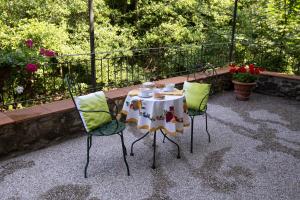 A garden outside Il Rifugio