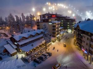 Bird's-eye view ng Hotel Arctic Zone