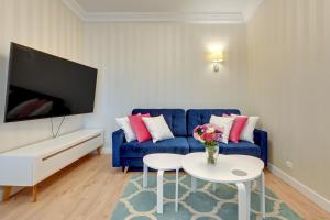 TV a/nebo společenská místnost v ubytování Comfort Apartments Rajska