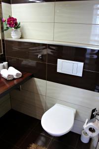 Vannituba majutusasutuses Wellness hotel Lucia