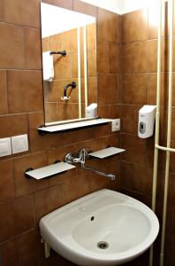 Vannituba majutusasutuses Wellness hotel Lucia