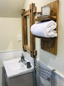 Vonios kambarys apgyvendinimo įstaigoje Chefs cottage