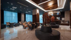 Posezení v ubytování Midtown Hotel Baku