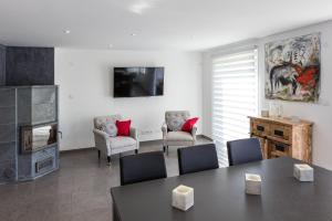 Μια τηλεόραση ή/και κέντρο ψυχαγωγίας στο La Villa d'Emma