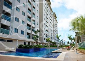 Bazén v ubytování Apartamento em Resort - Park nebo v jeho okolí + 37 fotografií