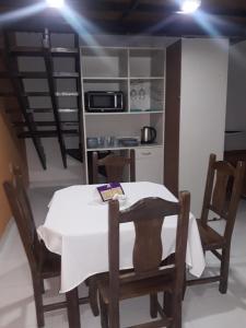 Nhà bếp/bếp nhỏ tại Hotel Casa Jardin