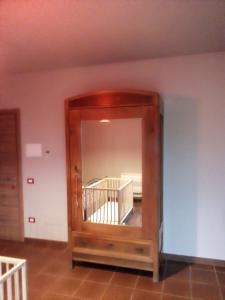 A bed or beds in a room at Rupe delle sorbe