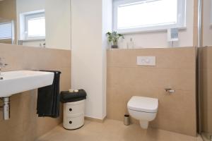 Koupelna v ubytování Lunas Appartements Essen