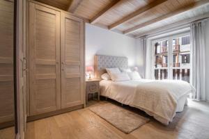 Postel nebo postele na pokoji v ubytování FLOC DE NEU de Alma de Nieve