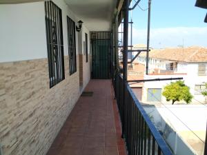 a balcony with a view of a building at ALTILLO 25 GARAJE Y WIFI GRATIS in Córdoba