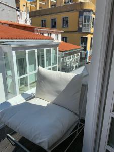 A balcony or terrace at Oktheway Coruña Historic Center