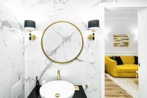 Część wypoczynkowa w obiekcie Apartament Golden Place