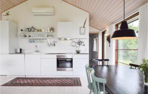Кухня или мини-кухня в Holiday Home Tranekær Xxx
