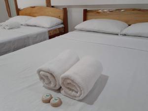 Letto o letti in una camera di Sand 1 Hostel