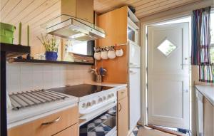 Kuchyň nebo kuchyňský kout v ubytování Holiday Home Uglevej Ebeltoft Iii