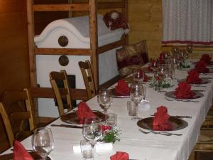 Restaurace v ubytování Alla Frasca Verde