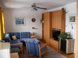 Posezení v ubytování Ferienhaus Warmuth