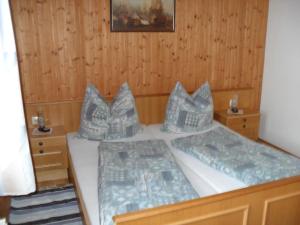 Postel nebo postele na pokoji v ubytování Ferienhaus Warmuth