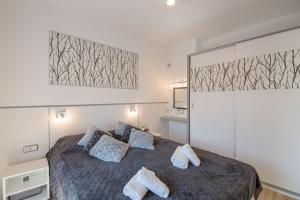 Posteľ alebo postele v izbe v ubytovaní Apartamenty Na Szczycie z balkonem - Dream Apart