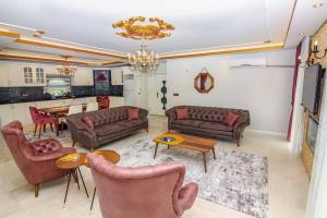 Posezení v ubytování Bahar Villas Sapanca