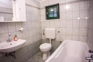 Koupelna v ubytování Apartment Vice