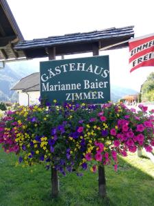 Zahrada ubytování Gästehaus Marianne Baier